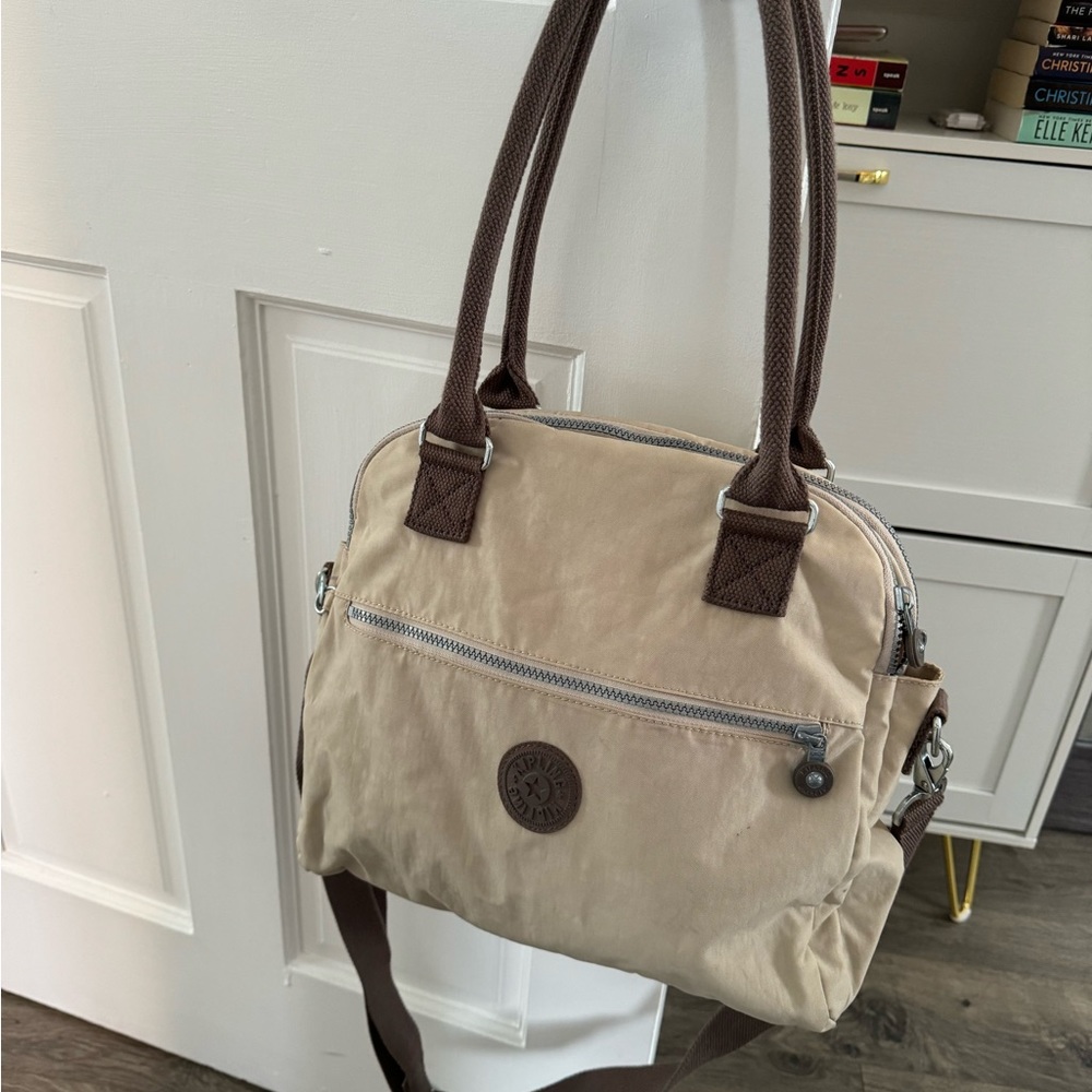 Kipling Beige Handbag